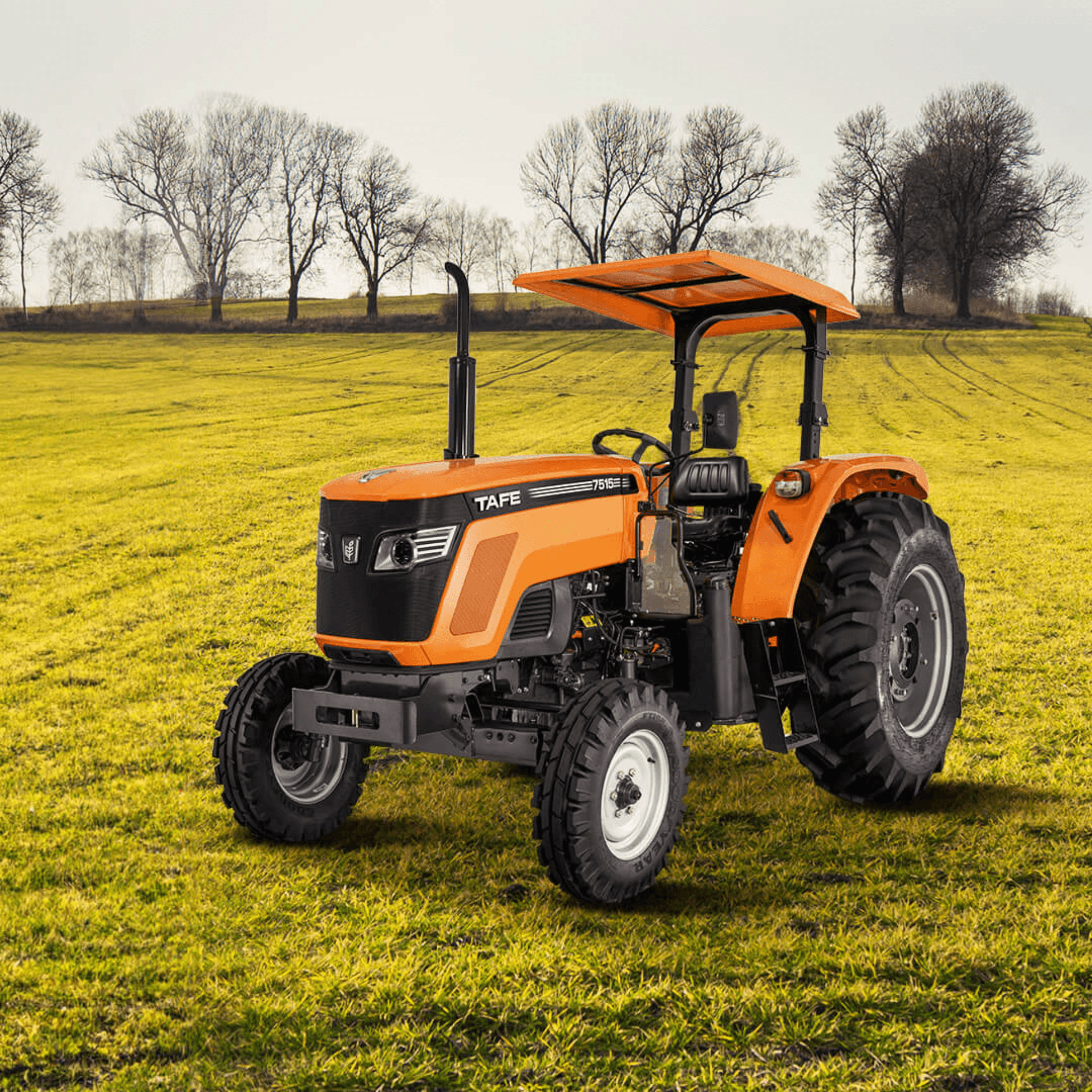 TAFE-7515-2WD-Tractor-FrontView-OrangeBody-PerformanceSpec.png